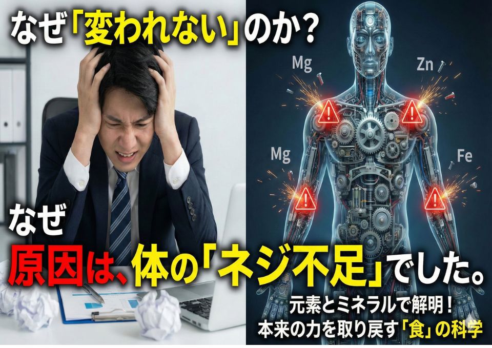 人間の身体は何でできているのか|元素とミネラルから読み解く不調と本来のパフォーマンス